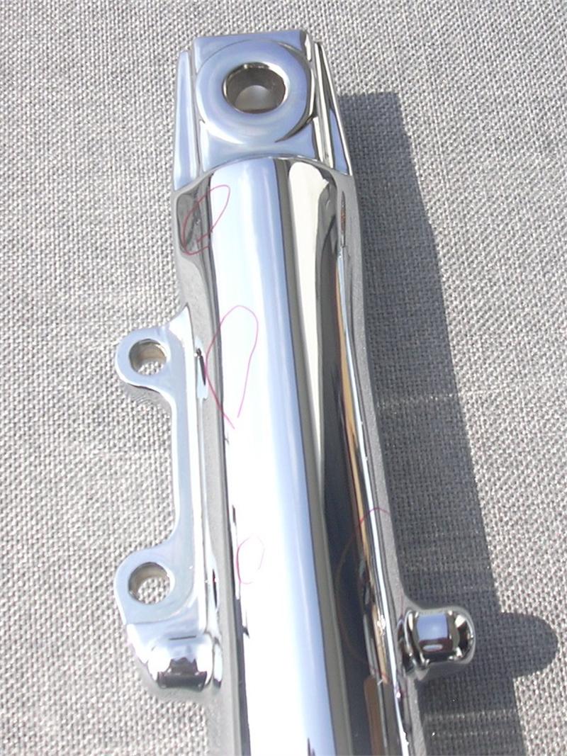 Harley Touring Road King, Ultra 20002013 Chrome Lower Slider Fork Legs