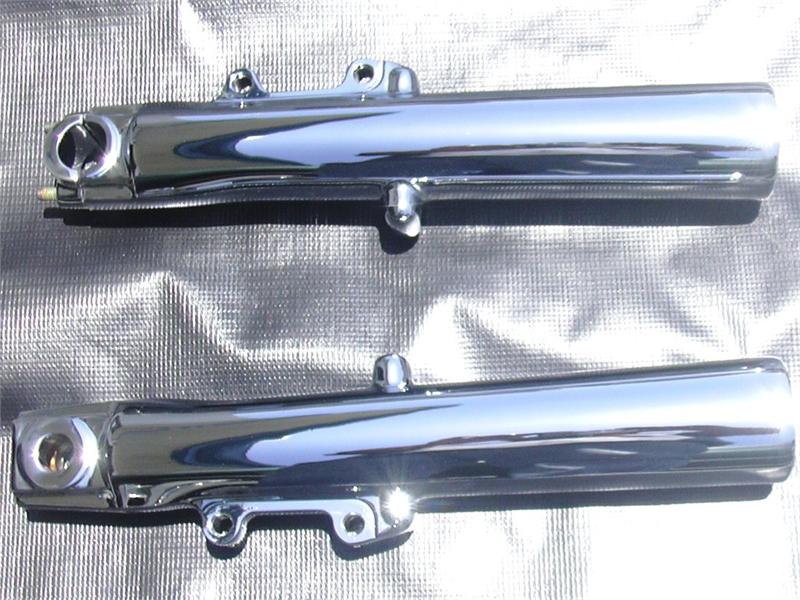 Harley Touring Road King, Ultra 20002013 Chrome Lower Slider Fork Legs