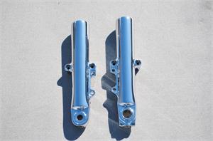 Custom Chrome Slider/Fork Legs For Harley Touring Road King 2000-2013 – OEM Exchange